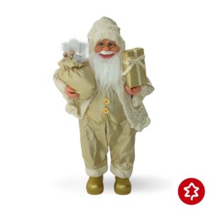 Santa Claus Gold 45 cm